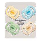 Tommee Tippee Chupete ultraligero StayPut, 0-6 meses, paquete de 4...