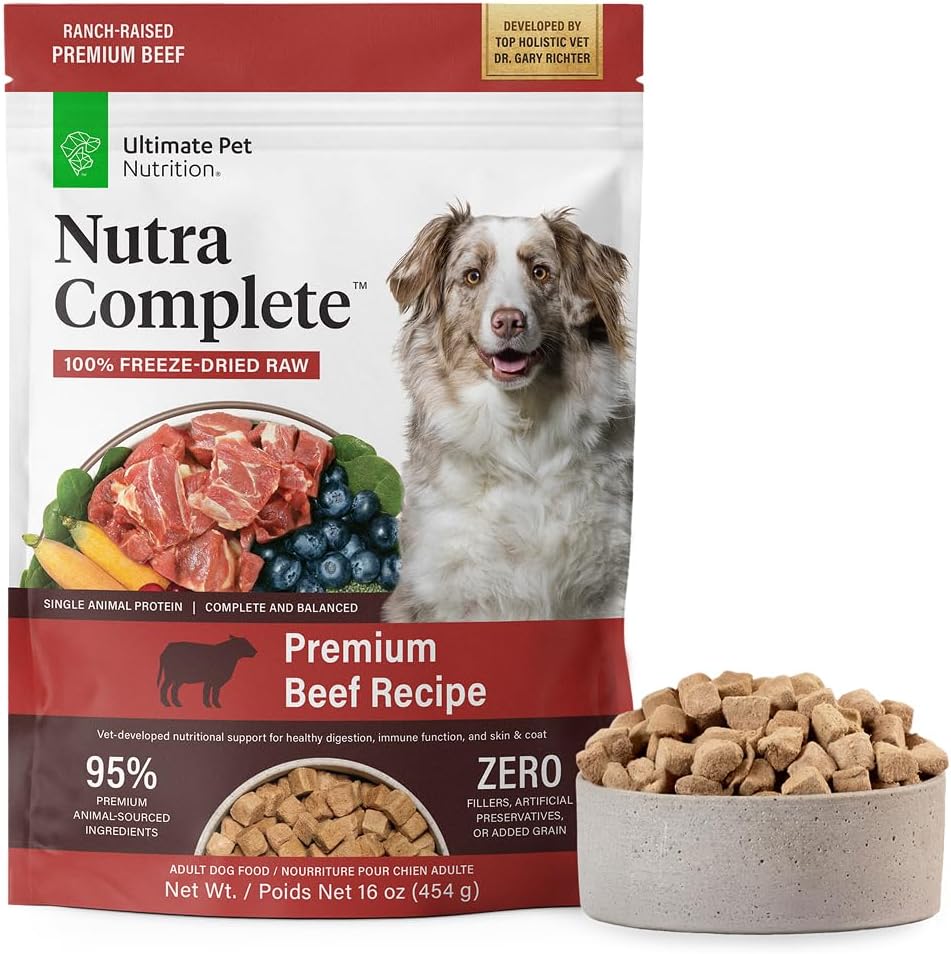ULTIMATE PET NUTRITION Nutra Complete - Alimento para perros 100% l...
