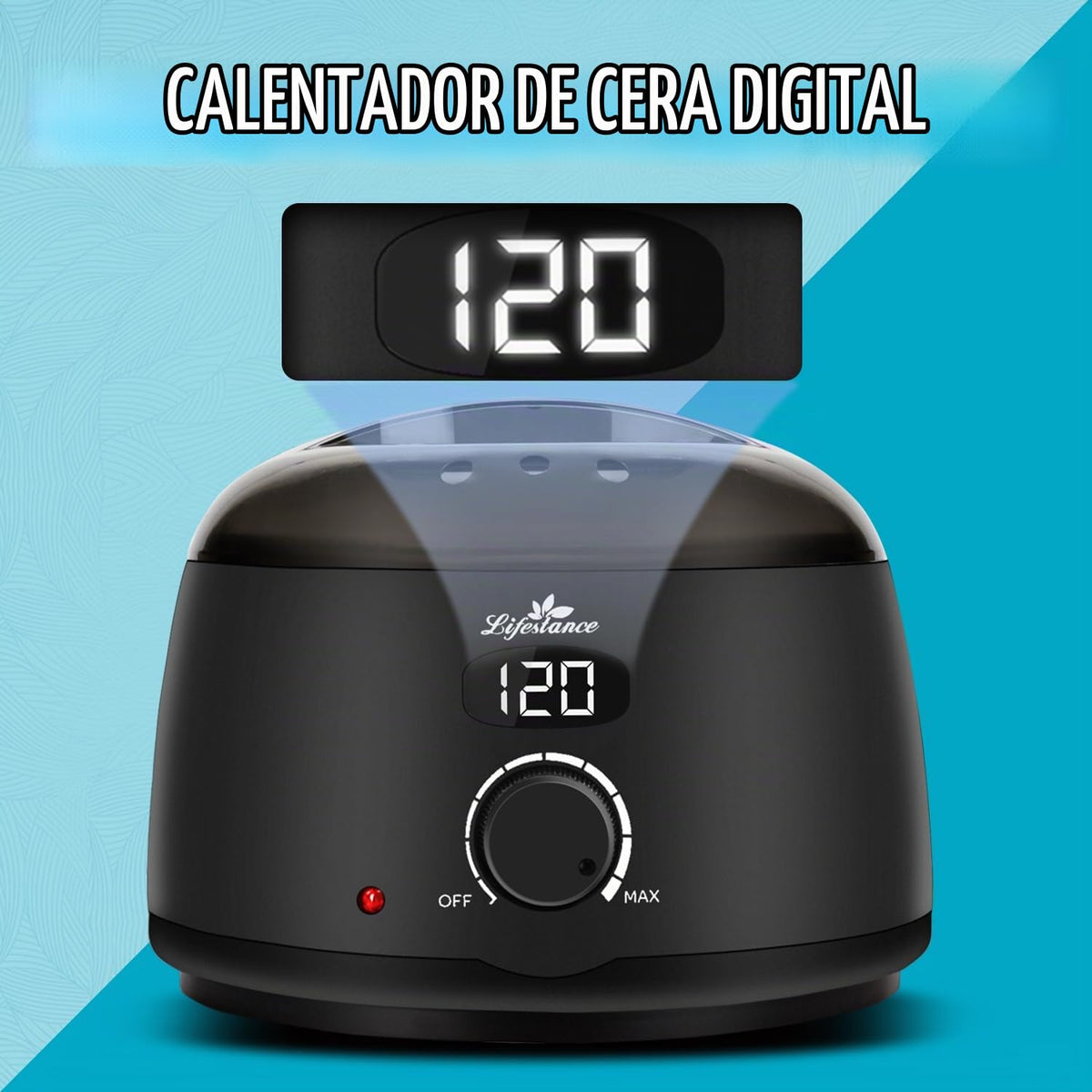 Lifestance L2 - Máquina de calentamiento digital de cera - 16.9 fl...