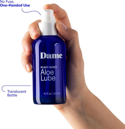 Dame Products Lubricante personal a base de agua para mujeres, homb...