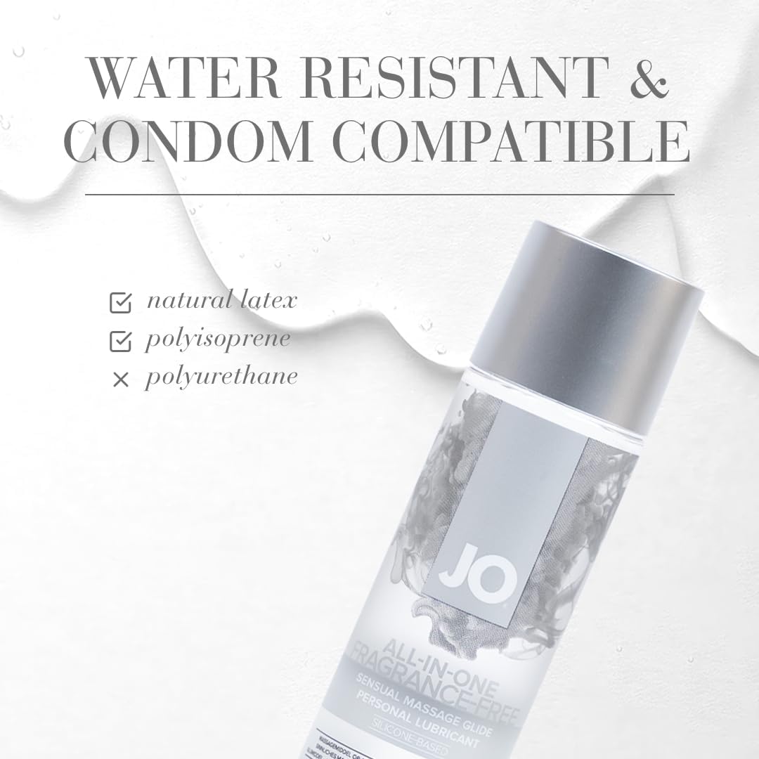 JO Aceite de masaje de silicona todo en uno \u2013 Lubricante perso...