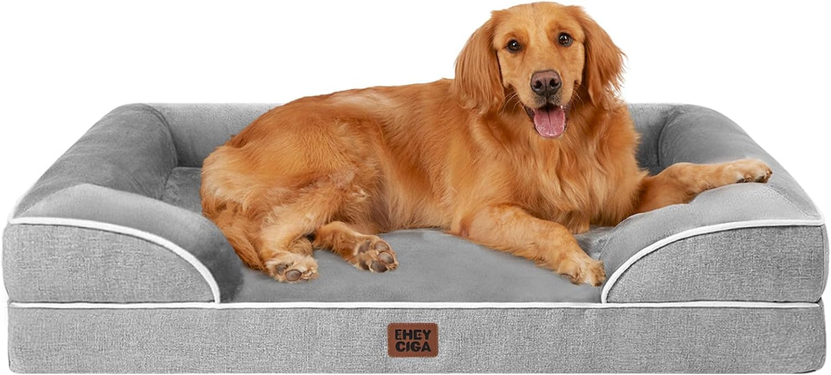 EHEYCIGA \u2013 Cama ortopédica impermeable para perros extragrande...