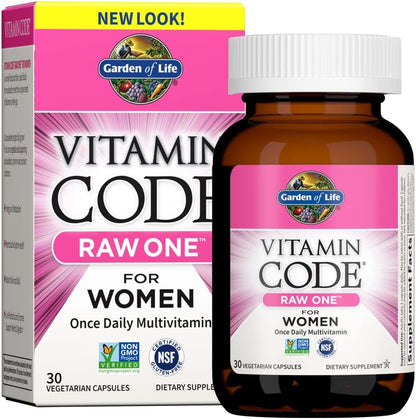 Garden of Life Multivitamínico para mujeres, código de vitamina cru...