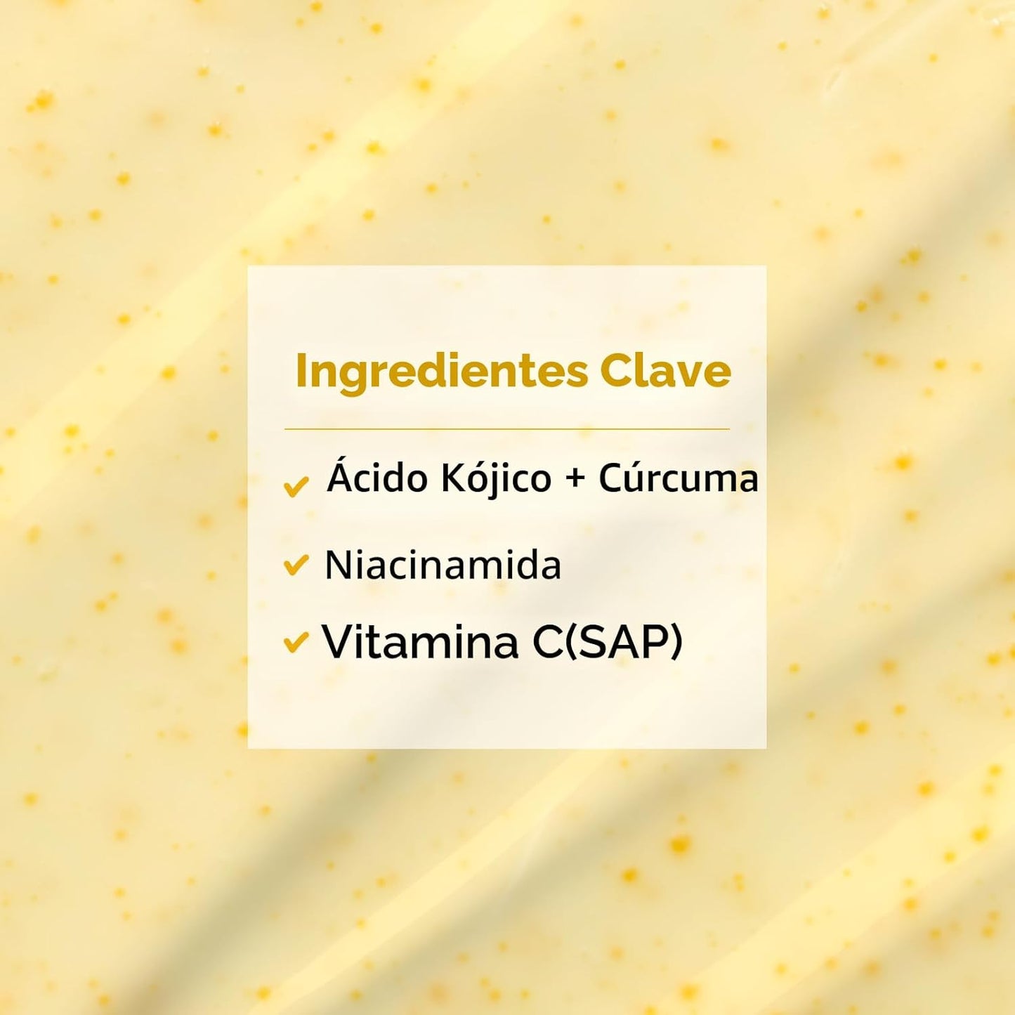 TOSOWOONG Crema de cúrcuma de ácido kójico, 99% de pureza de ácido...