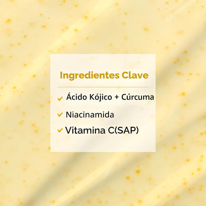 TOSOWOONG Crema de cúrcuma de ácido kójico, 99% de pureza de ácido...