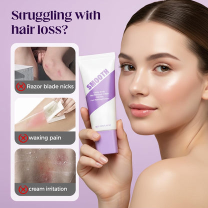 Crema depilatoria, spray de depilación suave, kit de depilación cor...