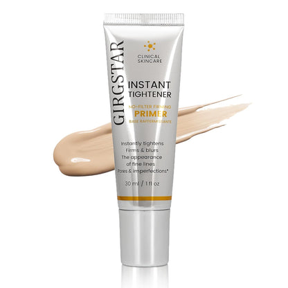 Imprimación instantánea borrosa y reafirmante para la cara antes del maquillaje, tensador de perfección, suaviza visiblemente el aspecto de líneas finas, arrugas y poros - Asegura el