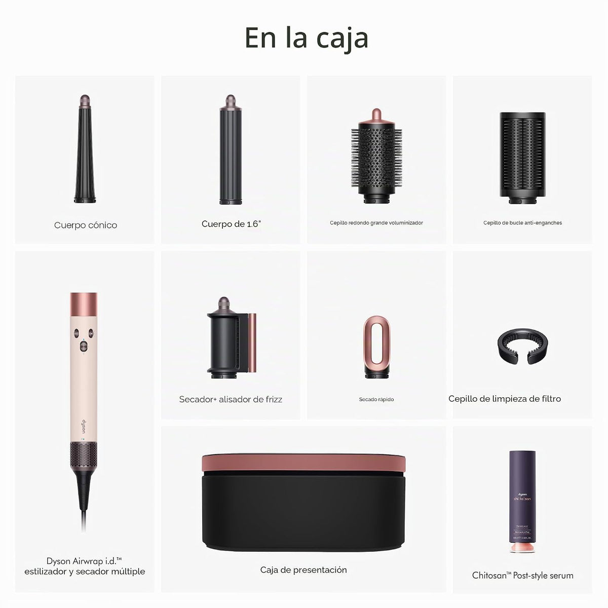 Dyson Airwrap i.d.™ Multi-Styler, Allure Winner, conexión Bluetooth...