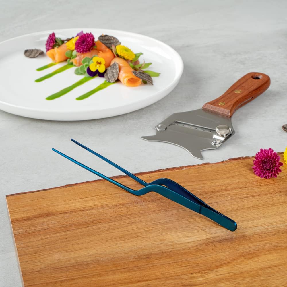 Perfect Point - Pinzas para alimentos de 7,9 pulgadas, 1 pinza de c...