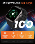 Reloj inteligente para mujer para iPhone Android: 1.85 "Smartwa...