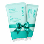 lilyeve SCALPTURN Cica PDRN Scalp Serum Duo, 3.38 fl oz y 1.01 fl o...