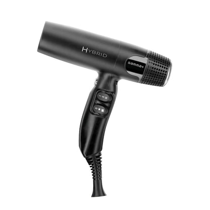GAMMA+ Secador de pelo profesional híbrido ligero, tecnología iónic...