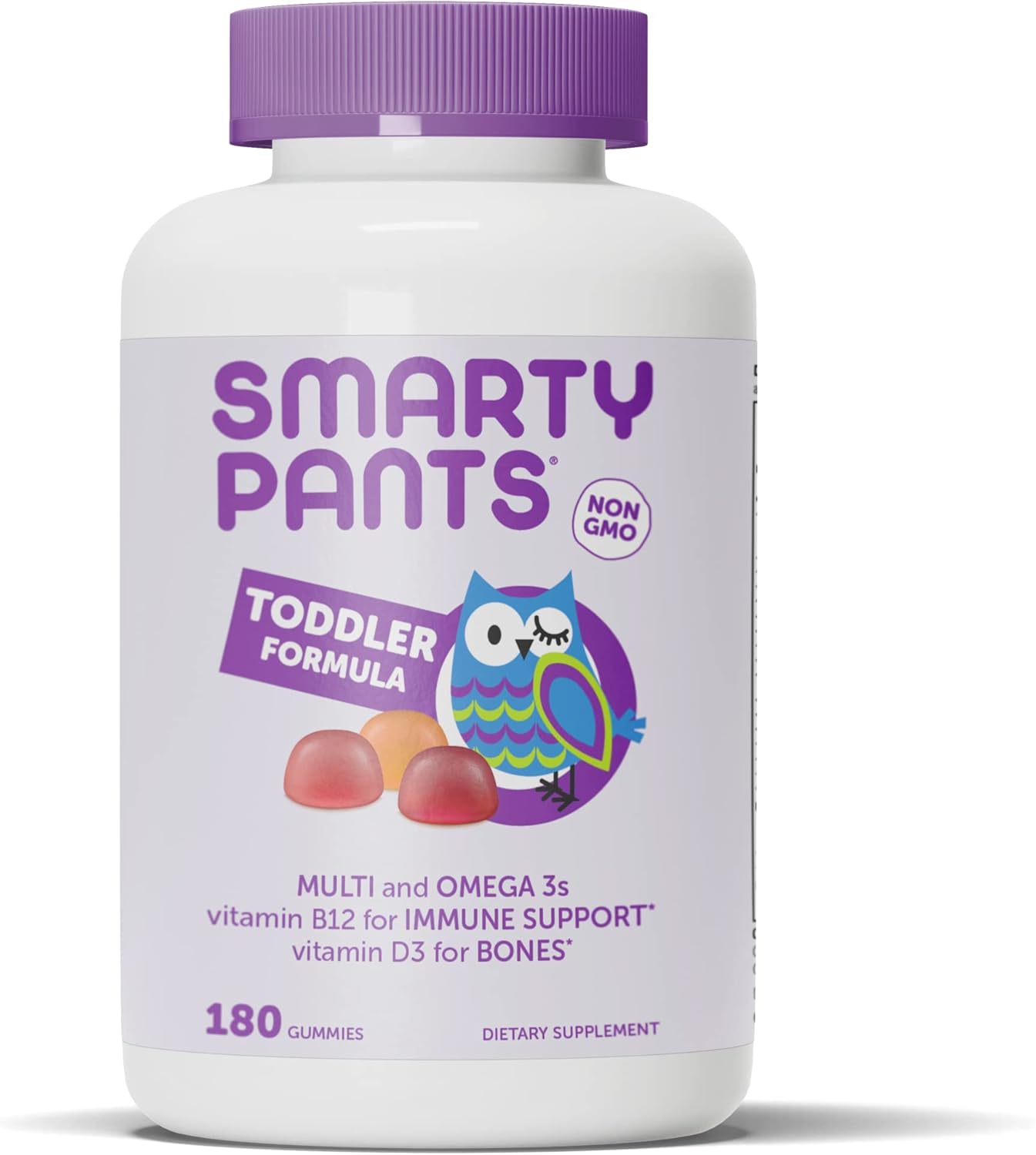 SmartyPants Gomitas Multivitamínicas para Niños Pequeños: Aceite de...