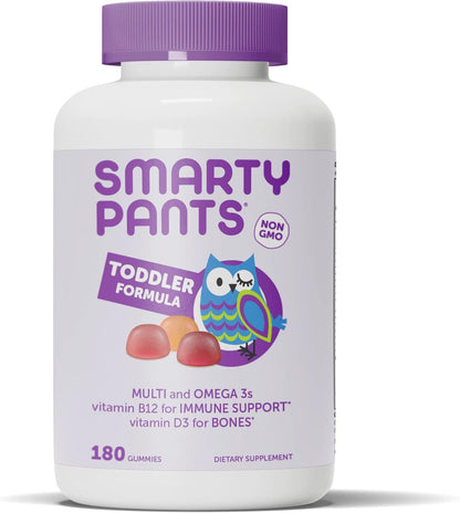 SmartyPants Gomitas Multivitamínicas para Niños Pequeños: Aceite de...