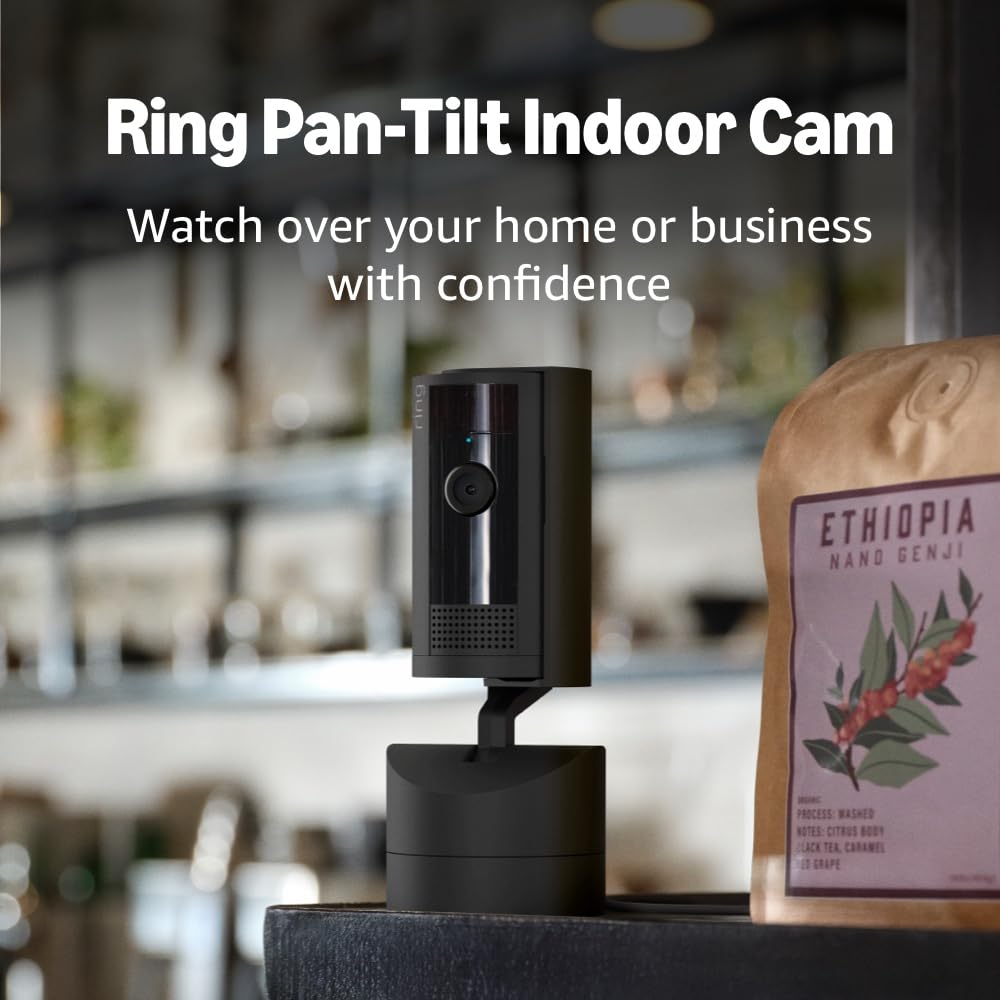 Cámara para interiores con movimiento Ring: ve lo que pasa en tu ca...