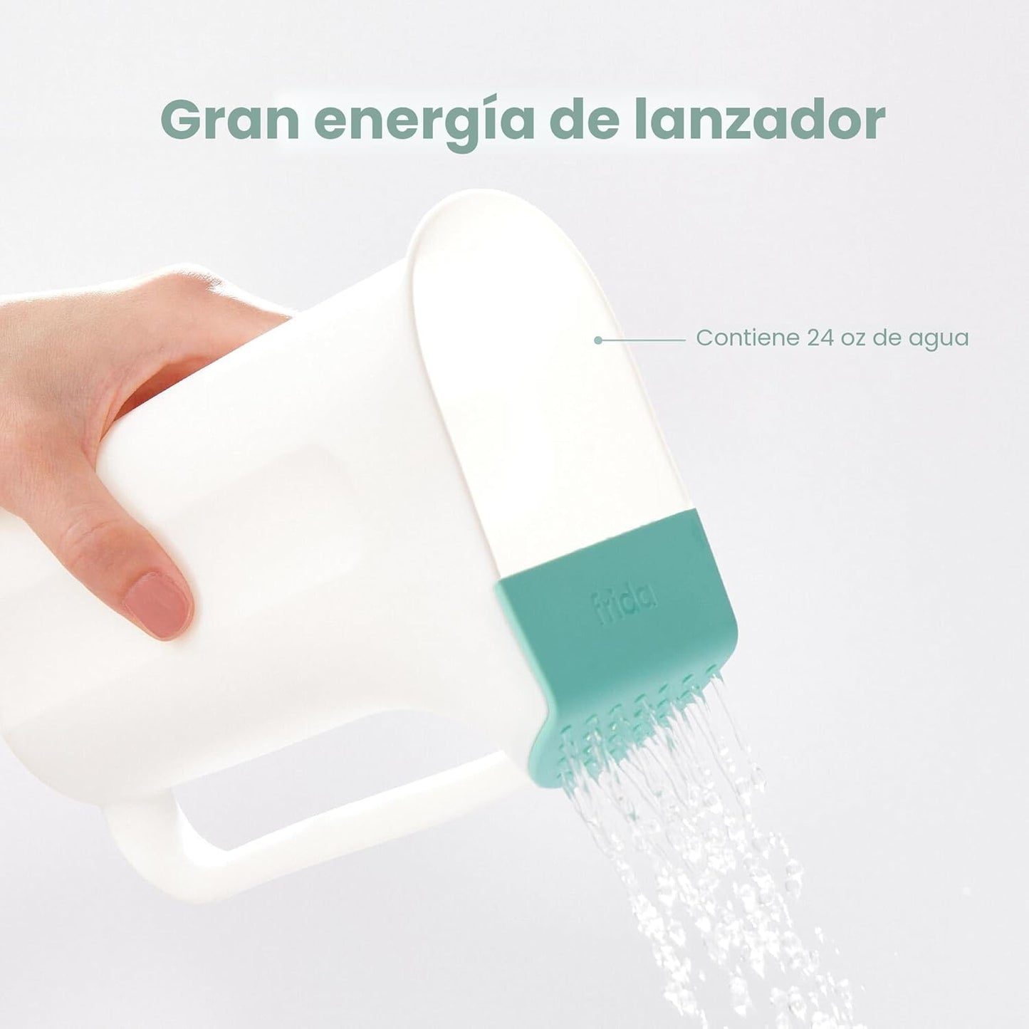 Frida Baby Control The Flow - Taza de enjuague de baño, enjuague si...