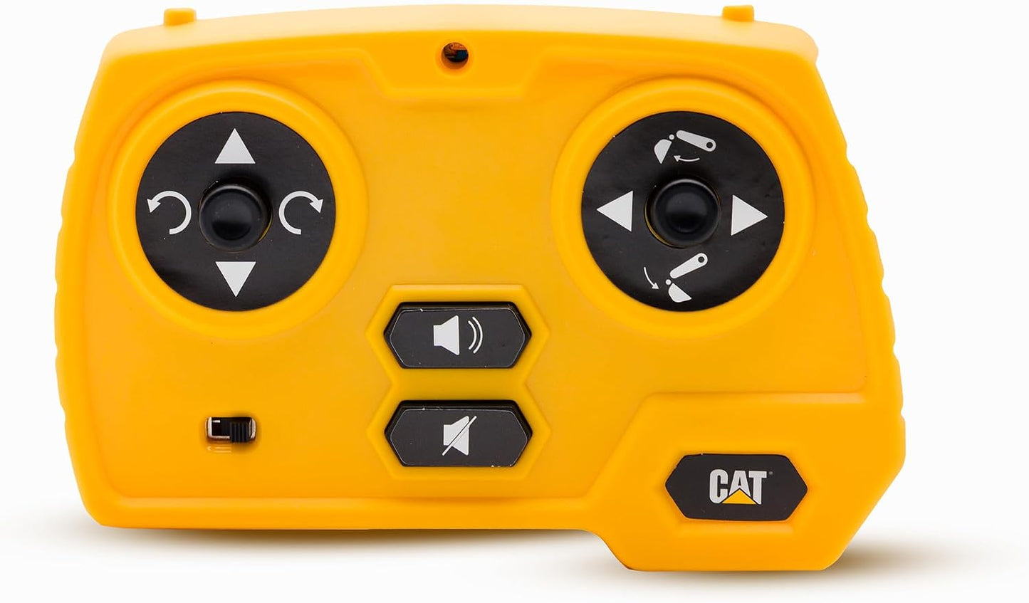 Excavadora eléctrica CAT Digger RC Construcción para niños mayores...