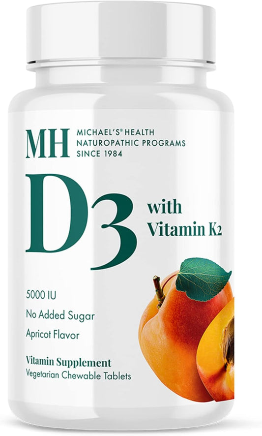 Michael's Naturopathic Programs Vitamina D3 con K2-5000 IU, 90...