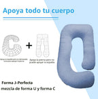Chilling Home Almohada de embarazo, almohadas de embarazo en forma...