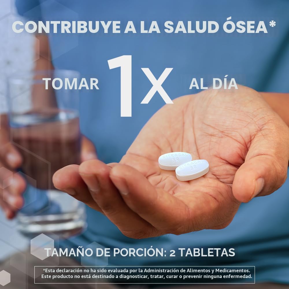 Citracal Liberación Lenta - Calcio 1200 mg con Vitamina D3, Magnesi...