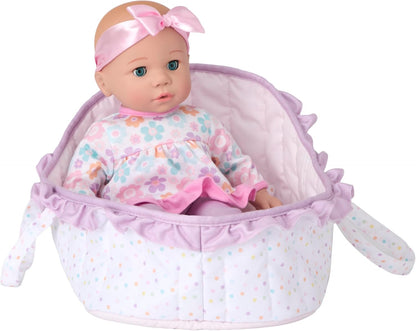 Madame Alexander Muñeca de bebé Sweet Smiles de 14 pulgadas, Portad...