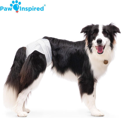 Paw Inspired 20 unidades de pañales desechables para perros | Pañal...