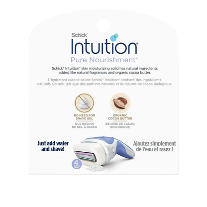 Schick Intuition Pure Nourishment con manteca de cacao orgánica 12...