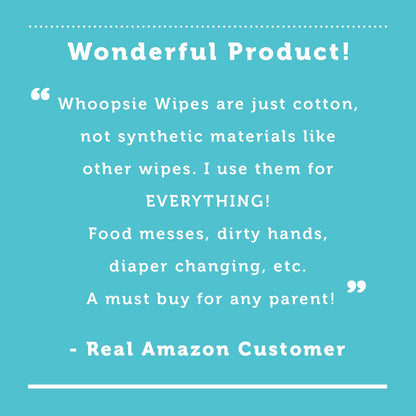 Whoopsie Wipes \u2013 Las Toallitas Secas Originales 100% Algodón P...