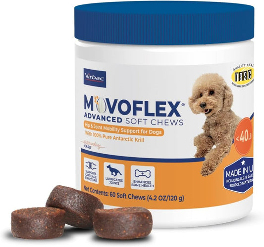 MOVOFLEX Virbac - Suplemento de apoyo avanzado para la cadera y las...