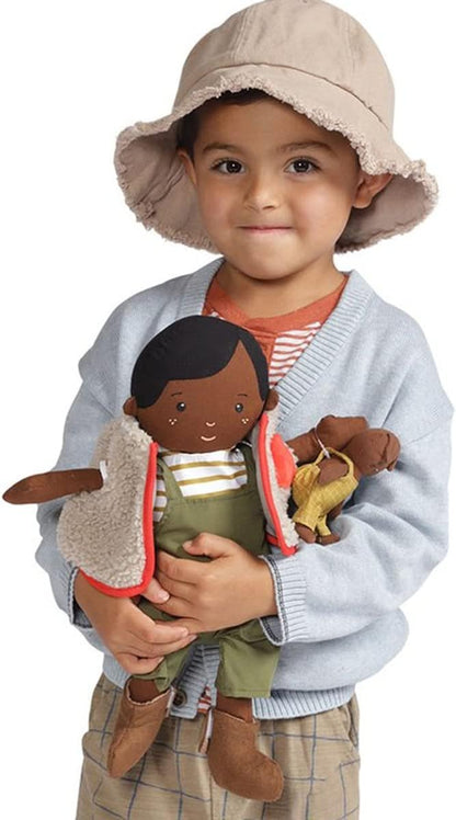 Manhattan Toy Playdate Friends Ellis - Muñeca lavable a máquina y a...