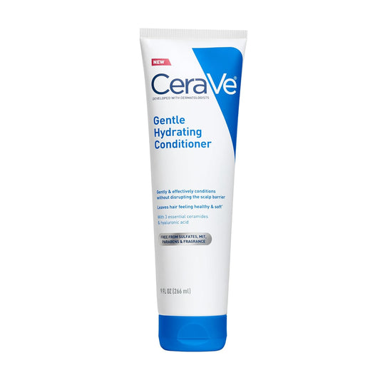 CeraVe Acondicionador hidratante suave, acondicionador para el cabe...
