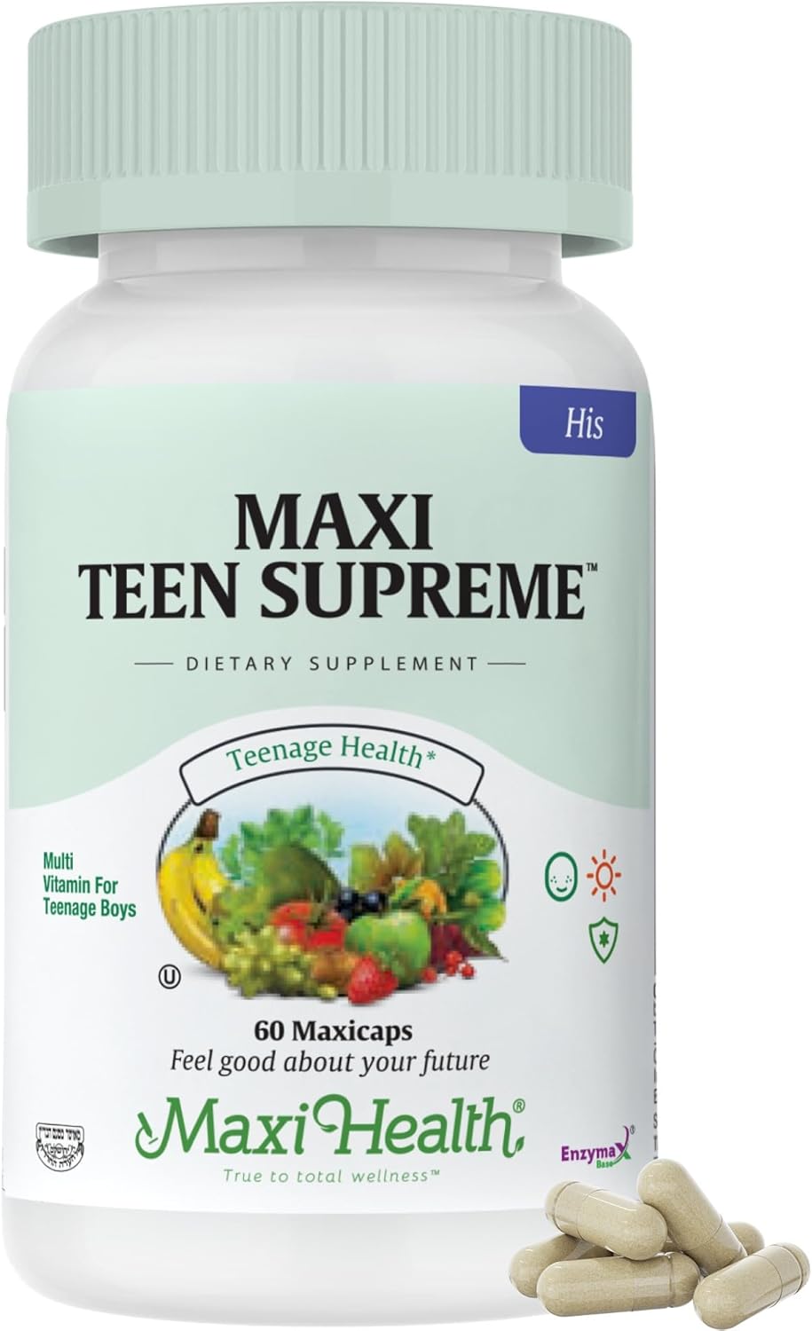 Vitaminas para adolescentes hombres 12-17 - Multivitamínico supremo...