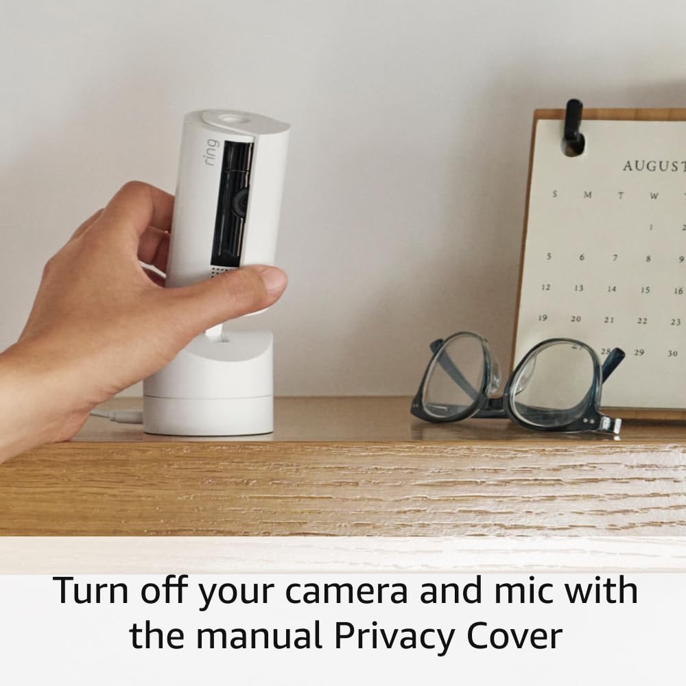 Cámara para interiores con movimiento Ring: ve lo que pasa en tu ca...