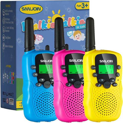 Walkie Talkies para niños, juguetes para niños y niñas de 4 a 6 año...