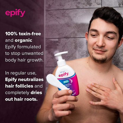 Epify - Crema de depilación íntima para hombres y mujeres, línea de...