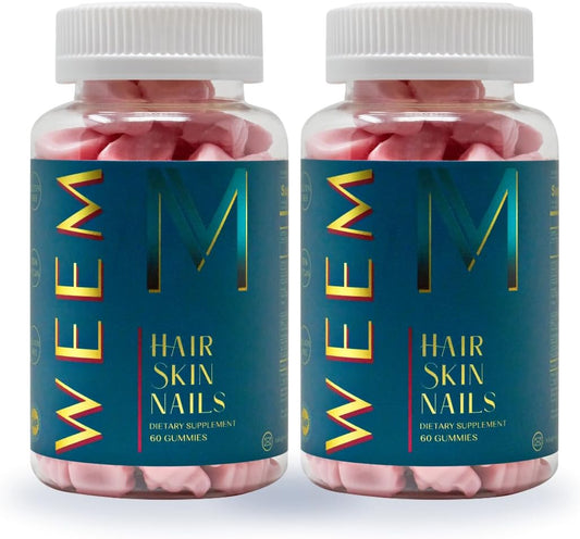 Gomas WEEM para el cabello, la piel y las uñas - Favorece el cabell...