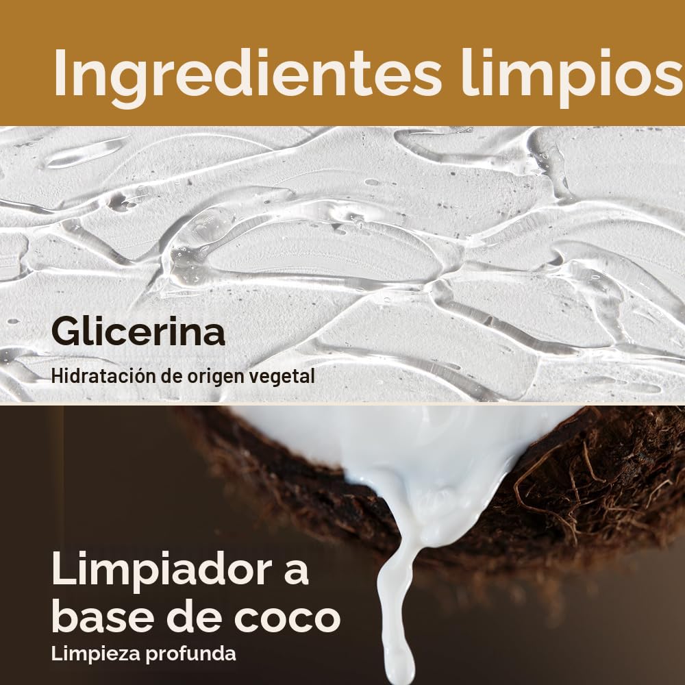 Every Man Jack Gel de baño nutritivo ámbar + sándalo para hombre pa...