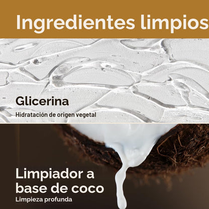 Every Man Jack Gel de baño nutritivo ámbar + sándalo para hombre pa...