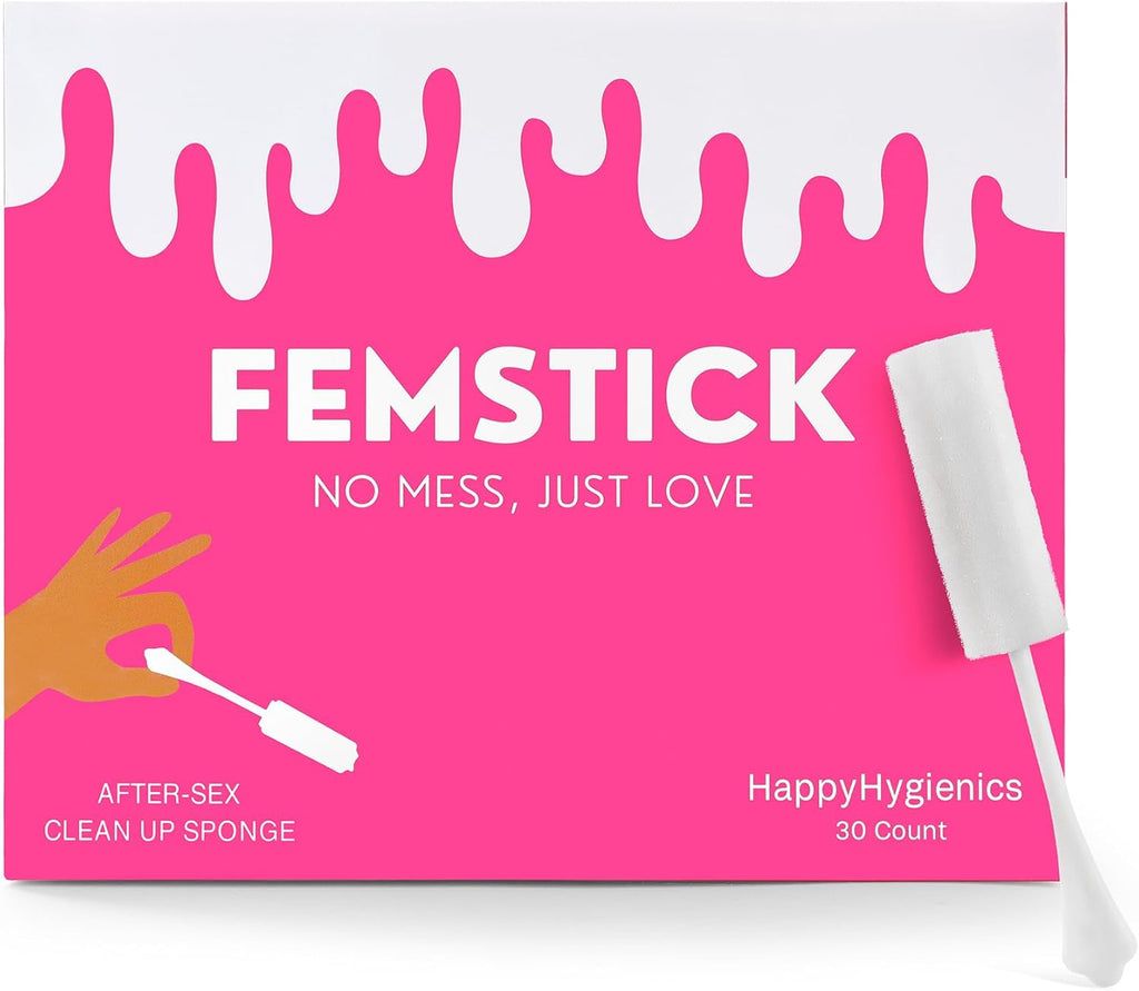 Paquete de 30 unidades de esponjas post-coito Happy Hygienics para...