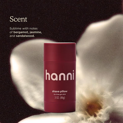 HANNI Almohadilla de Afeitado, Gel de Afeitar para Mujeres y Hombre...