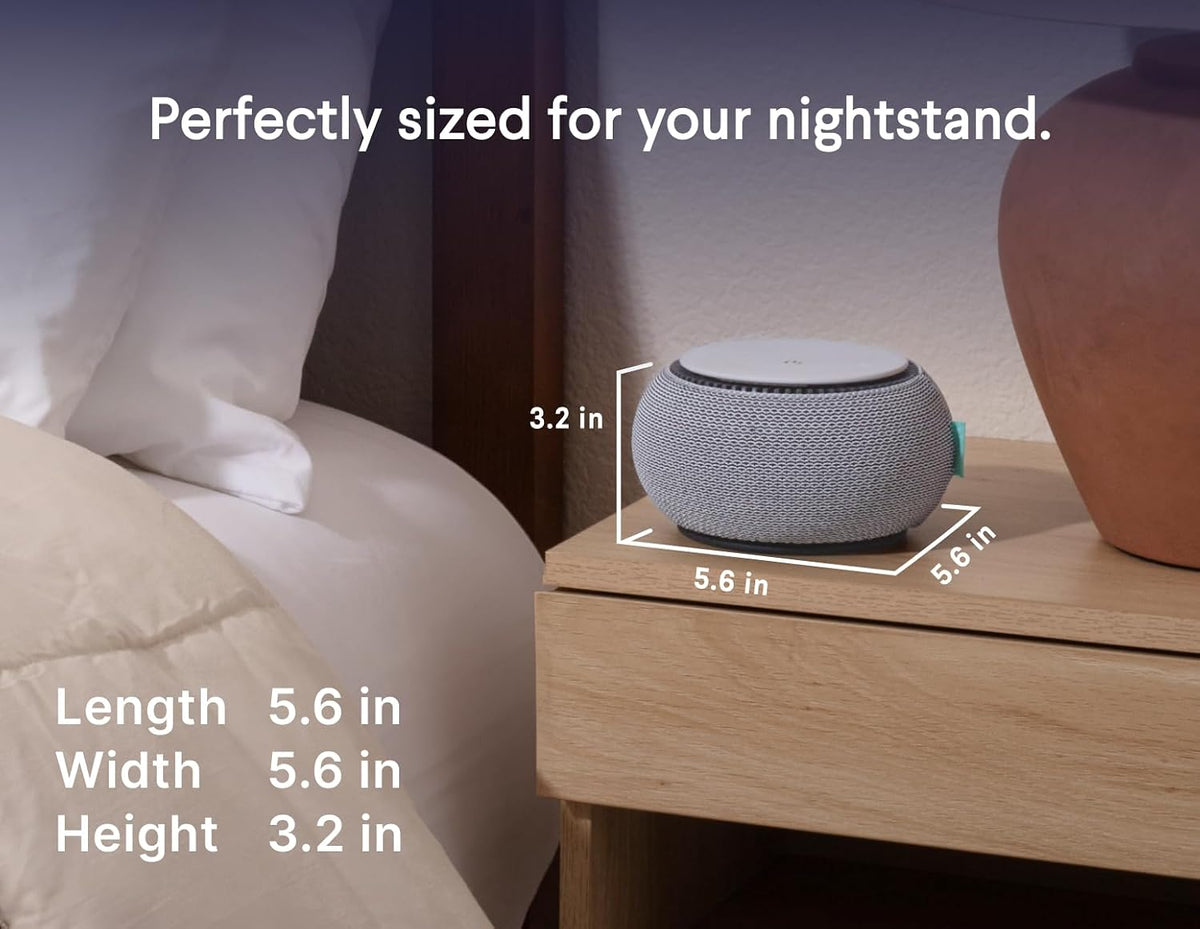 Máquina de Sonido de Ruido Blanco Inteligente SNOOZ - Ventilador Re...
