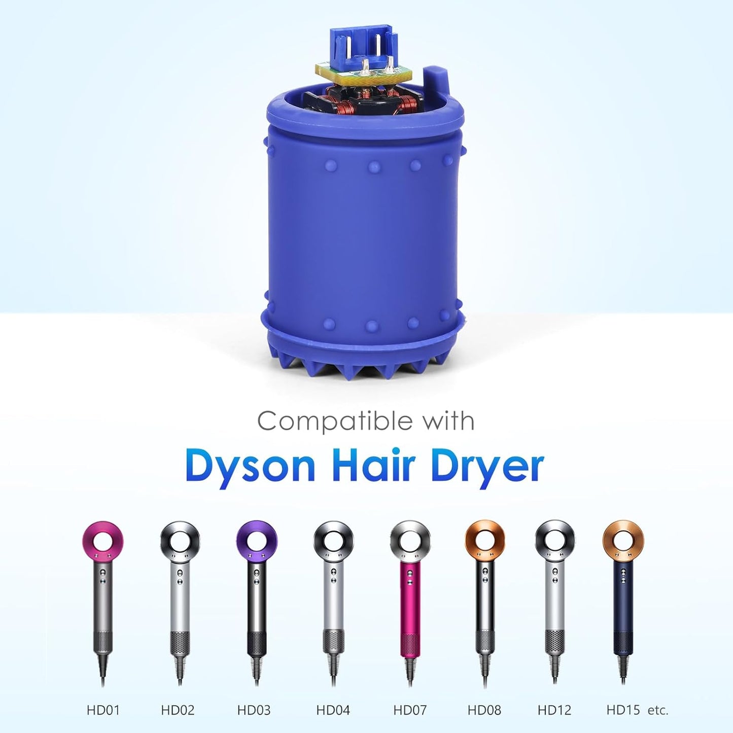 Kit de motor de secador de pelo compatible con reemplazo de motor d...