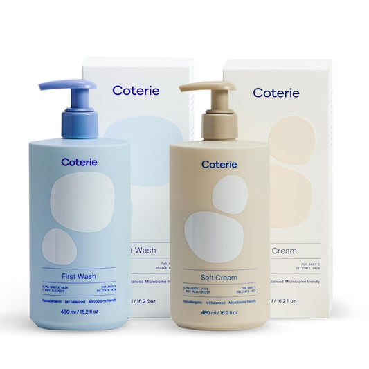 Coterie Baby Bath Skincare Essentials Set | Champú de 16.2 onzas +...