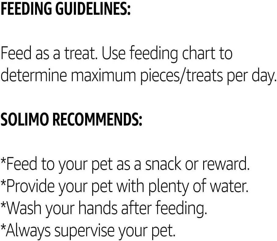 Marca de Amazon - Solimo Golosinas de pato deshidratado para perros...