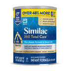 Similac 360 Total Care Fórmula infantil, con 5 prebióticos HMO, nue...