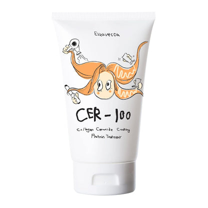 Tratamiento de proteínas de cabello con revestimiento de colágeno E...