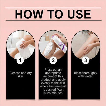 Cloud Sense - Spray de depilación suave, kit de depilación suave, c...