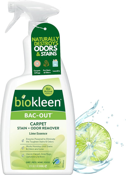Biokleen Bac-Out removedor de manchas por enzimas - 32 onzas - Spra...