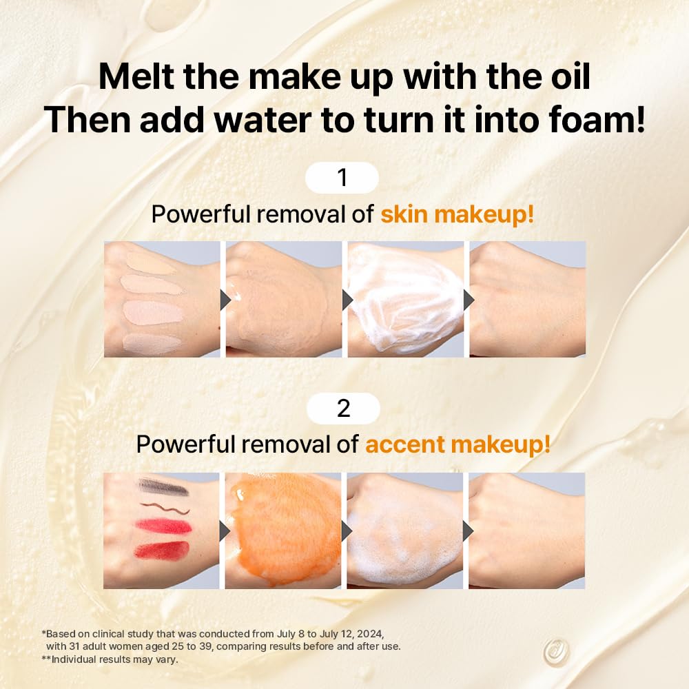 Primera (PRMR Oil to Foam Cleanser Aceite coreano de limpieza profunda, removedor de maquillaje diario, puntos negros, eliminación de polvo y suciedad, limpieza de poros, ácido hialurónico, limpieza