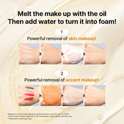 Primera (PRMR Oil to Foam Cleanser Aceite coreano de limpieza profunda, removedor de maquillaje diario, puntos negros, eliminación de polvo y suciedad, limpieza de poros, ácido hialurónico, limpieza